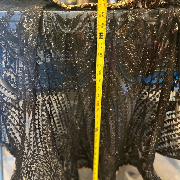 Black Mermaid Tail Gown - Picture 11 of 11